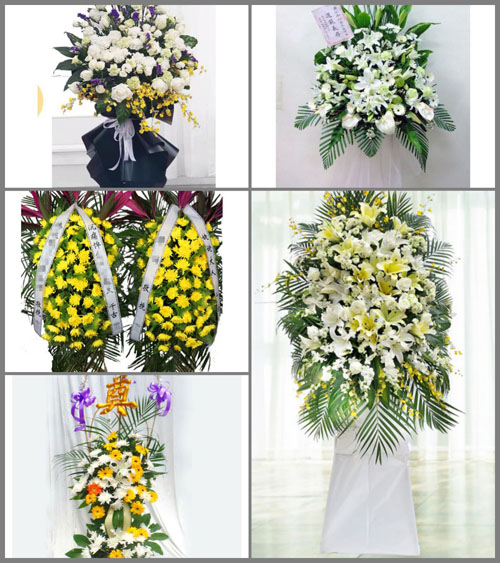 福建宁德周宁县纯池镇西山村白事花篮预定